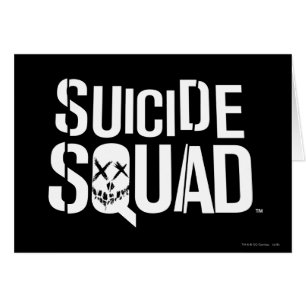 Suicide Squad White Logo
