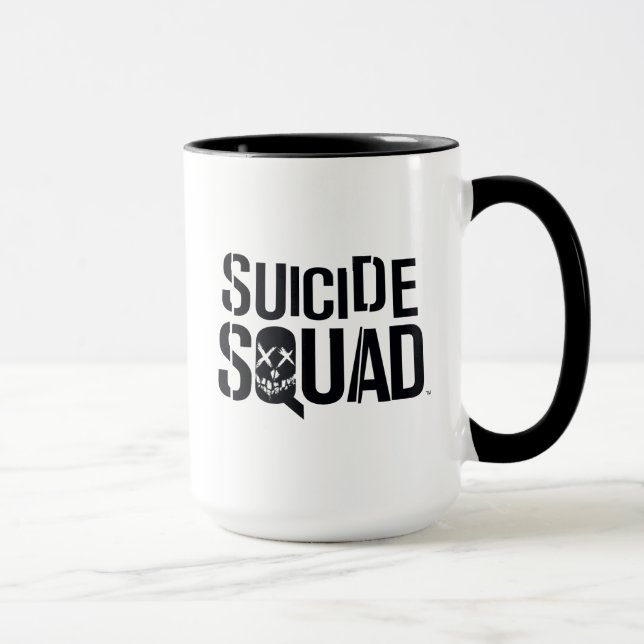 Suicide Squad | White Logo Mug (Right)
