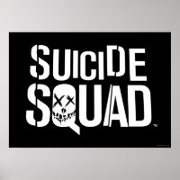 Suicide Squad | White Logo