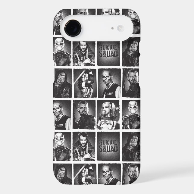 Suicide Squad | Yearbook Pattern Case-Mate iPhone Case (Back)