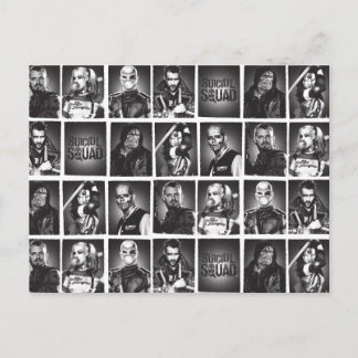Suicide Squad | Yearbook Pattern Postcard
