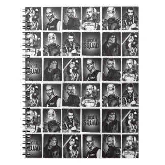 Suicide Squad | Yearbook Pattern Spiral Notebook