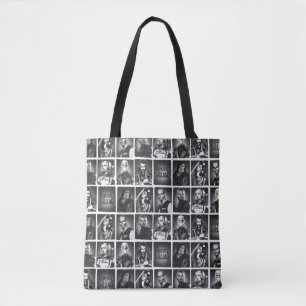 Suicide Squad Yearbook Pattern Tote Bag