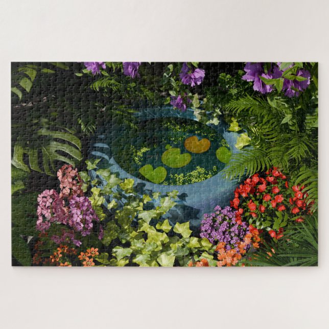 Suiren Bachi Jigsaw Puzzle (Horizontal)