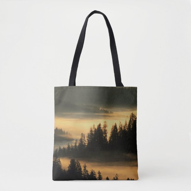 Suislaw National Forest at Dawn Tote Bag (Front)