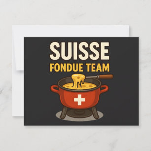 Suisse Fondue Team Invitation