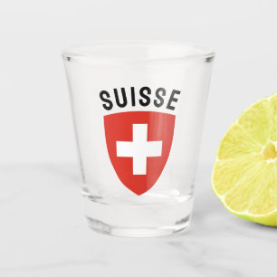Suisse (French-speaking Switzerland) Shot Glass