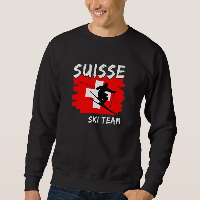 Suisse Ski   Sweatshirt (Front)