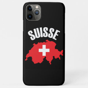Suisse Switzerland Map Flag Case-Mate iPhone Case