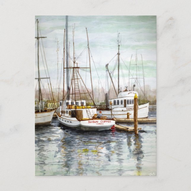 Suisun Clipper Postcard (Front)