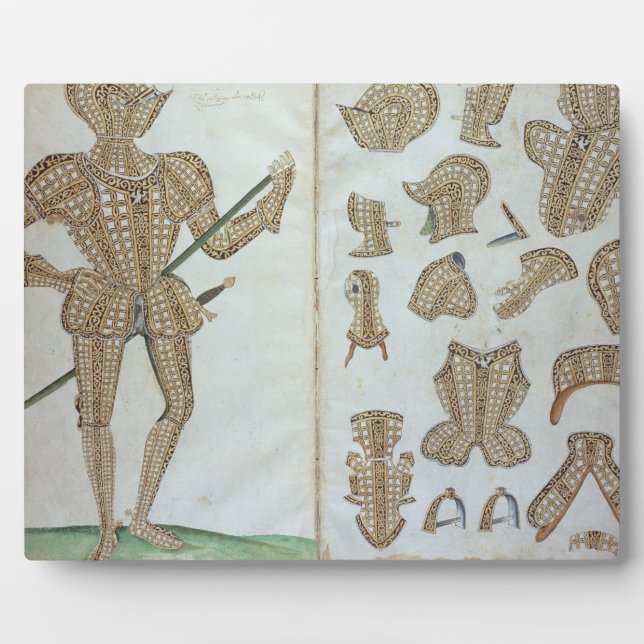 Suit of Armour for Sir Henry Lee, from 'An Elizabe Plaque (Front)