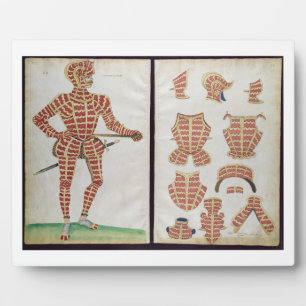 Suit of Armour for The Duke of Worcester, 1589 Plaque