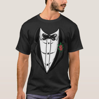 Suit Tie Wedding Groom Cousin Bachelor Ceremony We T-Shirt
