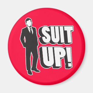 Suit Up! Magnet