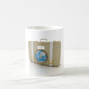 Suitcase For Travel Vacation Bag Mug