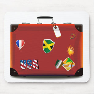 Suitcase Mouse Pad