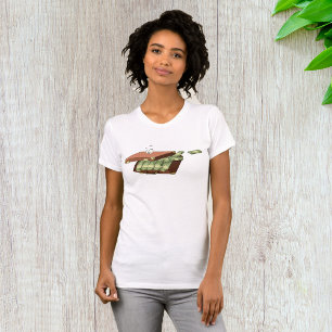 Suitcase Of Money Cash Notes Womens T-Shirt