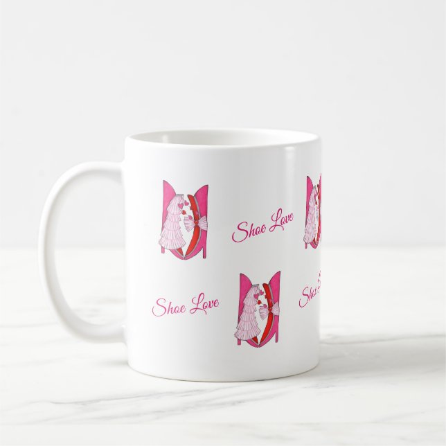 Suited & Booted Up:  A Coffee Couple #coffeemates Mug (Left)