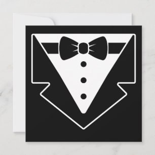 Suited Up & Stylish – Tuxedo-Themed Card