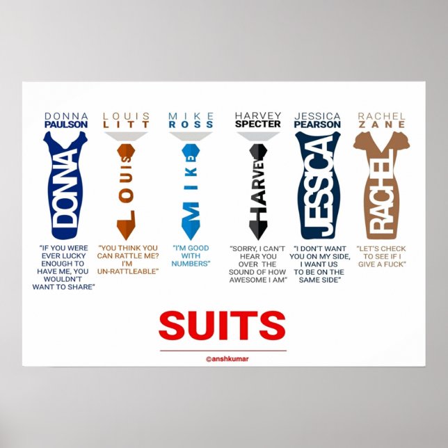SUITS  DIALOGUE  SUITS FAMILY POSTER (Front)