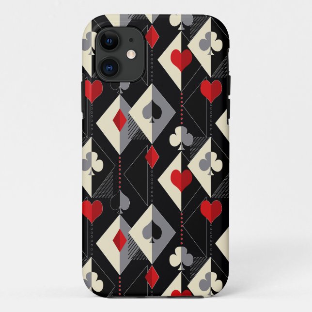 Suits of playing cards in poker.  Case-Mate iPhone case (Back)