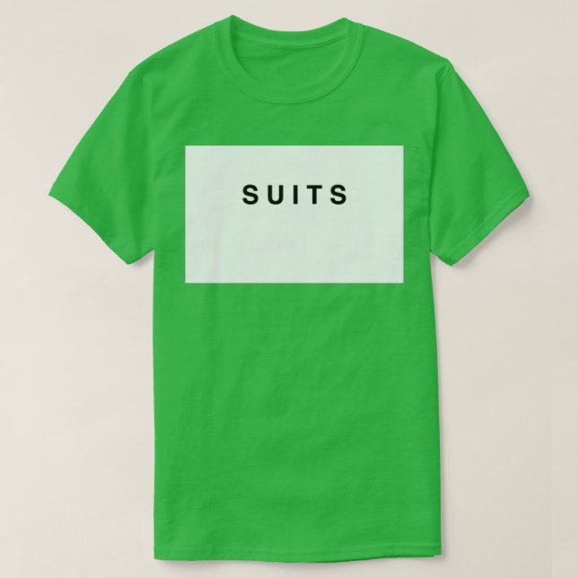 Suits T-Shirt (Design Front)