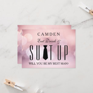 Suitup Will you be my Bestman Invitation
