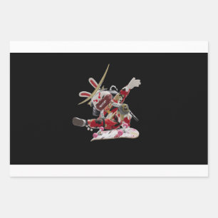 Suji Samurai Skater v3 NFT Artisans SamurAI Wrapping Paper Sheet