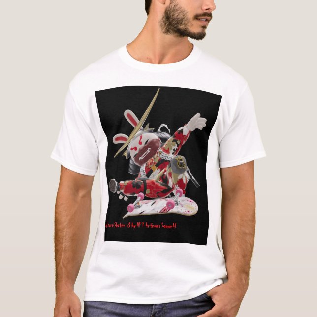 Suji Samurai Skater v3 Tri-Blend Shirt (Front)