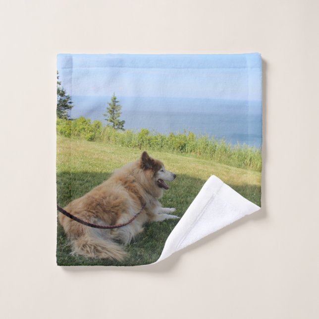 Suka Enjoying Cape George Wash Cloth (Wash Cloth)