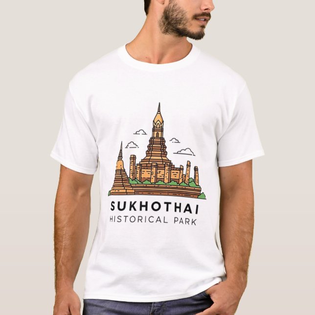 Sukhothai historical park T-Shirt (Front)