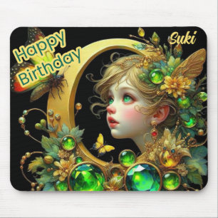 SUKI ~ Green Eyed Fairy ~ Mousepad
