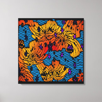 Suki's Water Garden 4 Canvas Print