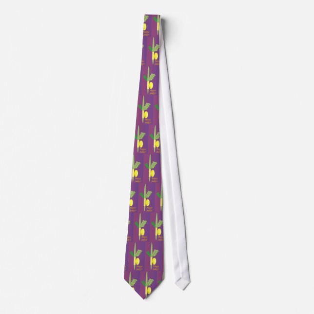 Sukkot 4 minim tie (Front)