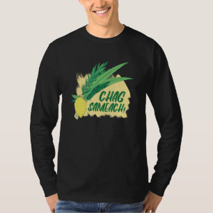 Sukkot Festival 4 Holy Species Happy Holidays Chag T-Shirt
