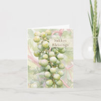 Sukkot Grape Blessings