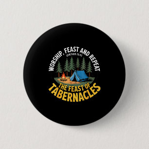 Sukkot _ Hebrew Israelite Feast Days _ Feast Of Ta 6 Cm Round Badge