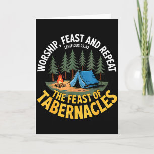 Sukkot _ Hebrew Israelite Feast Days _ Feast Of Ta Card