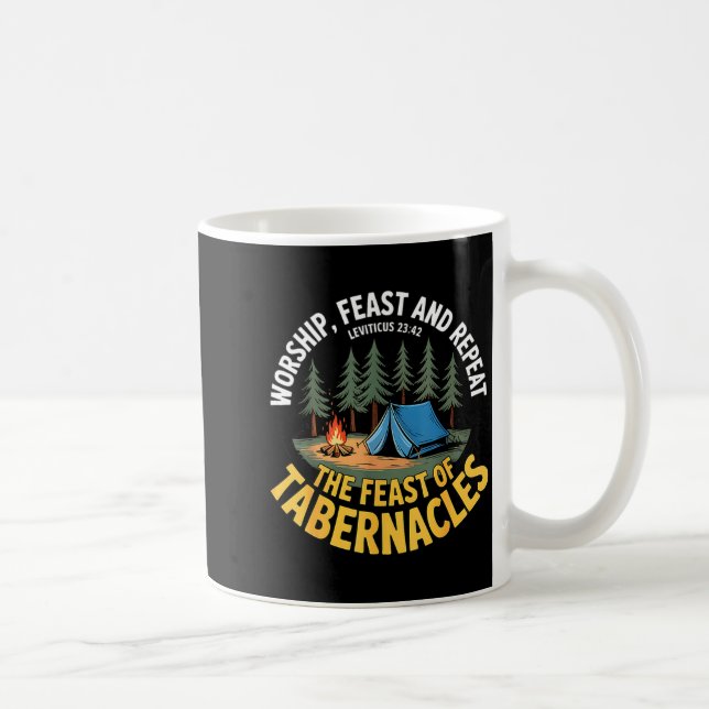 Sukkot _ Hebrew Israelite Feast Days _ Feast Of Ta Coffee Mug (Right)