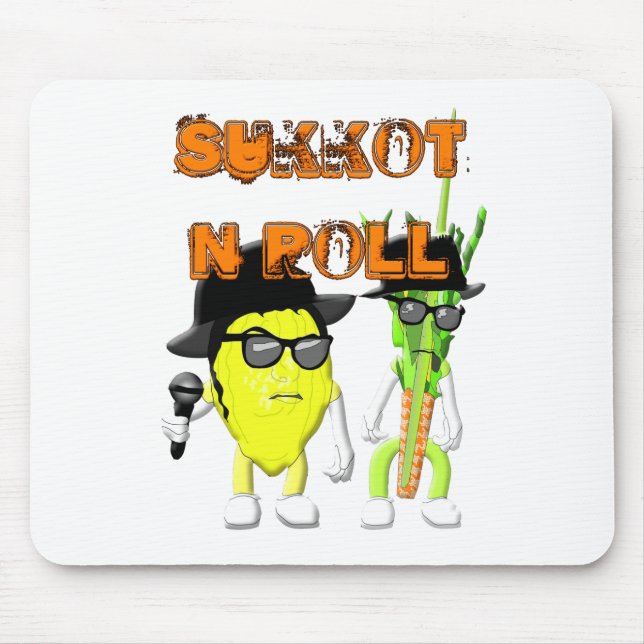 SUkkOT N ROLL Mouse Pad (Front)