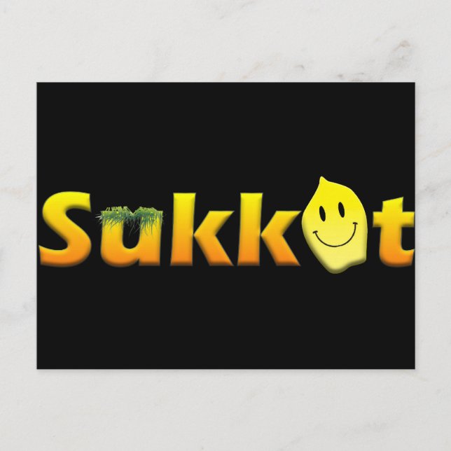 Sukkot Postcard (Front)