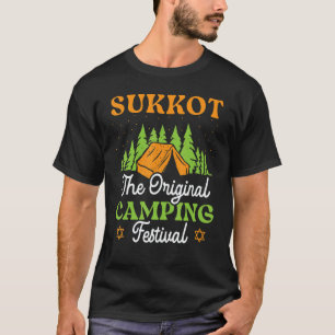 Sukkot The Original Camping Festival Israelite Suk T-Shirt