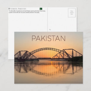 Sukkur, Pakistan Travel Postcard
