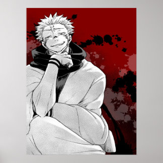 SUKUNA JUJUTSU KAISEN POSTER