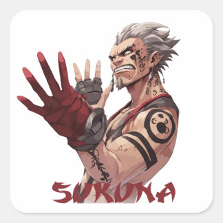 Sukuna Square Sticker