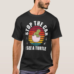 Sulcata Tortoise Vintage And Sea Animal Turtle T-Shirt