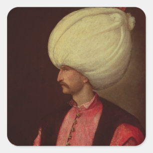 Suleiman II Square Sticker