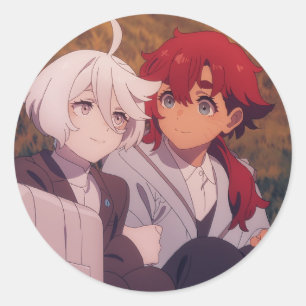 SuleMio   Suletta Mercury and Miorine Rembran  Classic Round Sticker