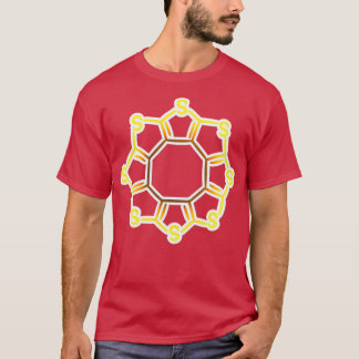 Sulflower Molecular Structure 1 T-Shirt