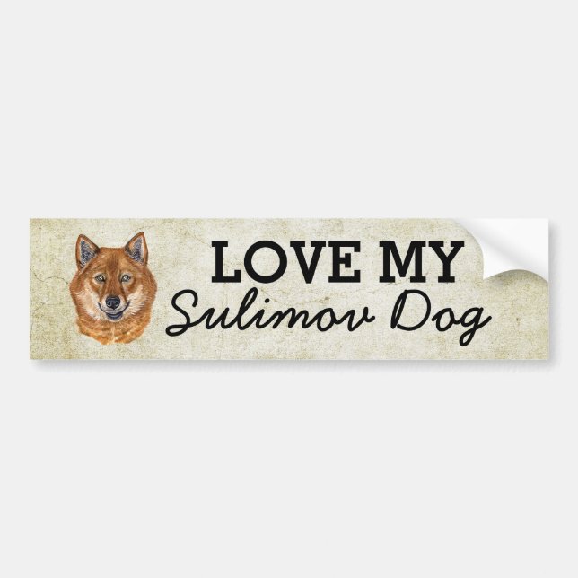Sulimov Dog Bumper Sticker (Front)